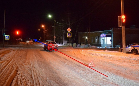 На автодороге Ухта-Сосногорск молодой водитель на иномарке врезался в “BMW”