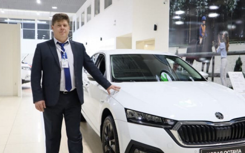 В Сыктывкаре презентовали новую ŠKODA OCTAVIA