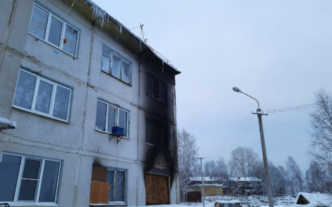 На восстановление сгоревшего общежития на Ветлосяне выделят почти 2,5 миллиона рублей