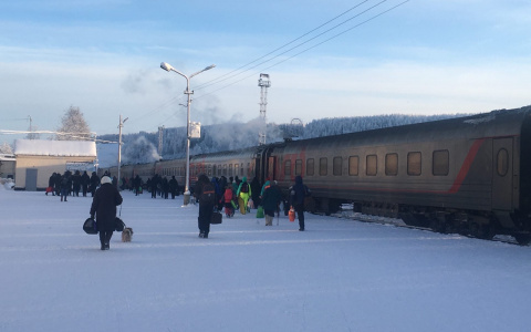 В Сосногорске с поезда сняли злостную неплательщицу алиментов