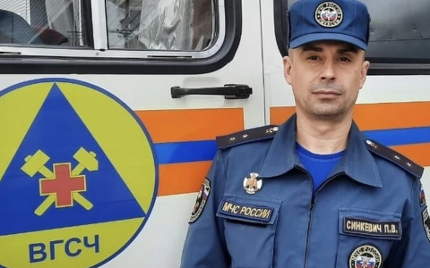 Лучшим горноспасателем МЧС России стал Павел Синкевич с Яреги