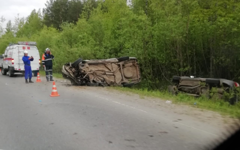 В Сосногорске произошло серьезное ДТП: очевидцы шокированы
