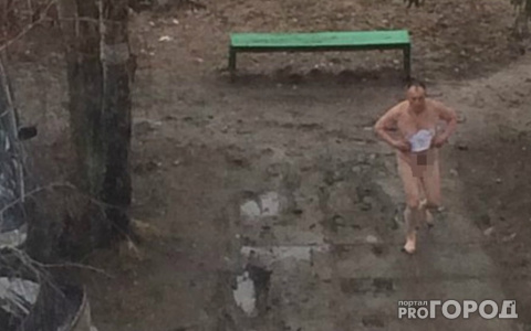 Ухтинец, бегавший по двору под "белочкой" поднял "на уши" спасателей, полицию и скорую