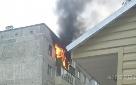 В Коми девочка-подросток оказалась заложницей огня