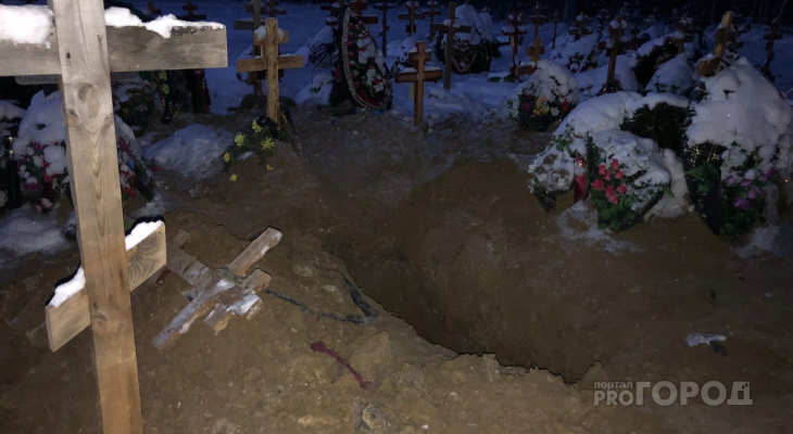 Пятница 13-е: медведь в Ухте раскопал могилу и утащил покойницу в лес Пятница 13-е: медведь в Ухте раскопал могилу и утащил покойницу в лес