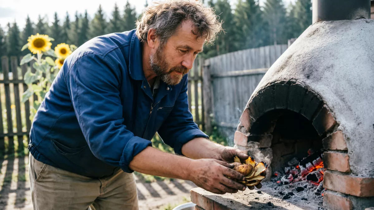 Зачем деревенские жители сжигают очистки картофеля в печи: простой секрет, о которой многие не знают