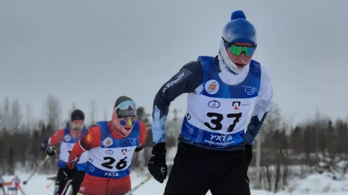 Юные лыжники разыграли медали первенства Коми на трассах Ухты