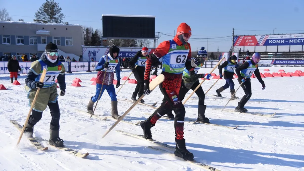 В Коми разыграли 27 комплектов медалей в гонках на охотничьих лыжах