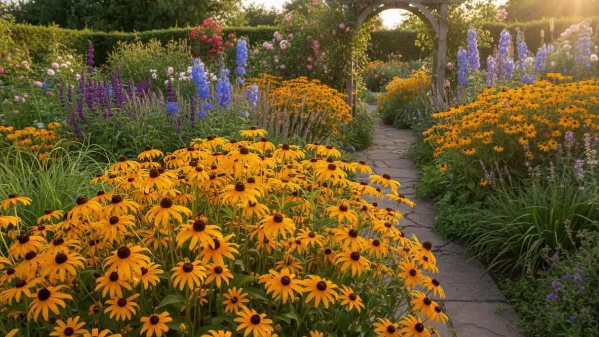 Кидаю семена в талый снег — и с июня по октябрь любуюсь россыпью солнечных цветов. Многолетник-трудяга для сада