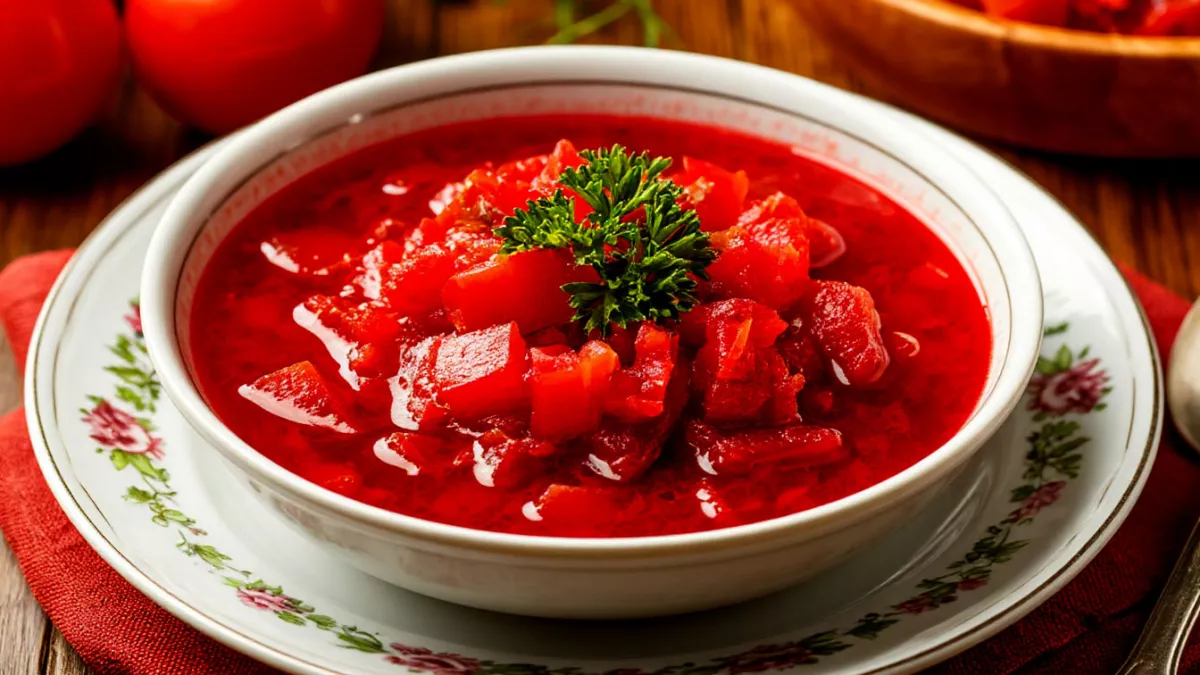 На обед в пост варю такой борщ: получается вкуснее, чем с мясом – ем каждый день