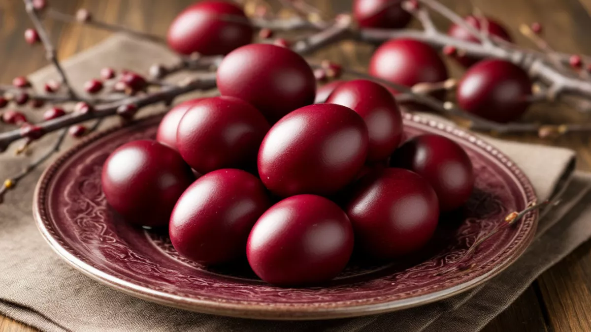 Луковая шелуха осталась в прошлом: теперь вся семья просит только такой цвет яиц на праздники