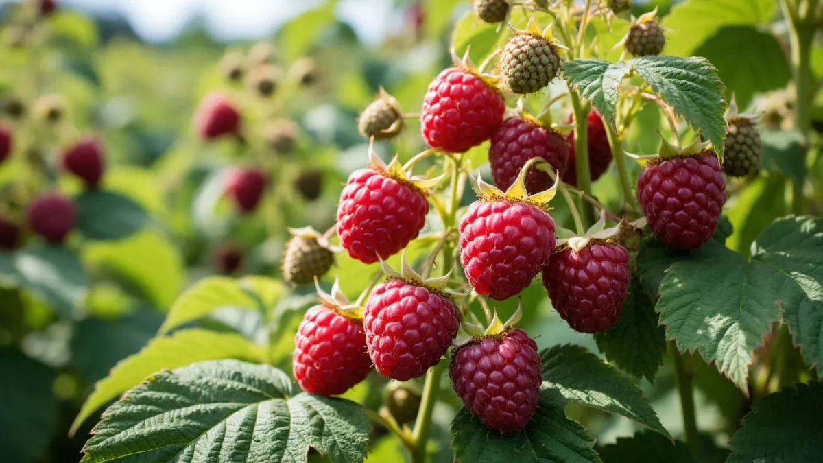 Как только сошёл снег — бегу посыпать под кусты малины 1 средство: малинник отблагодарит щедрым урожаем