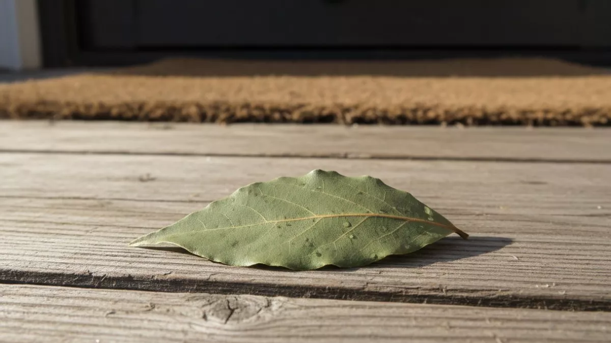 Положила лавровый лист у порога и забыла о проблемах: эффект, который поразил