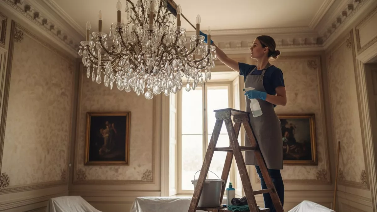 Люстру мою, не разбирая: простой трюк экономит силы и время уже несколько нет