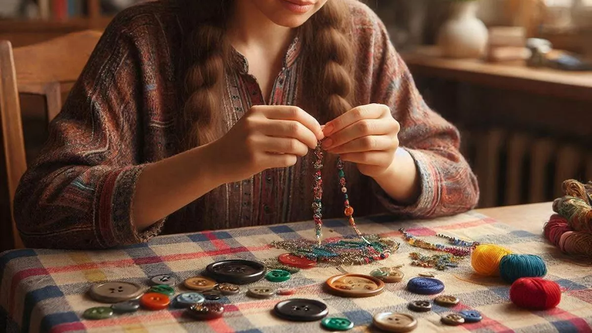 Старые пуговицы не выбрасываю - превращаю в стильный декор для дома: лучше магазинных украшений