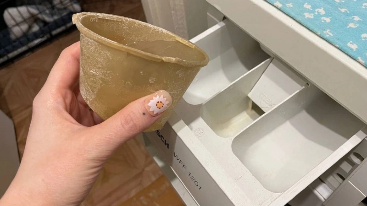 100 мл в отсек для порошка - и черная грязь и вся накипь уйдут на 1 год: быстро, эффективно и недорого