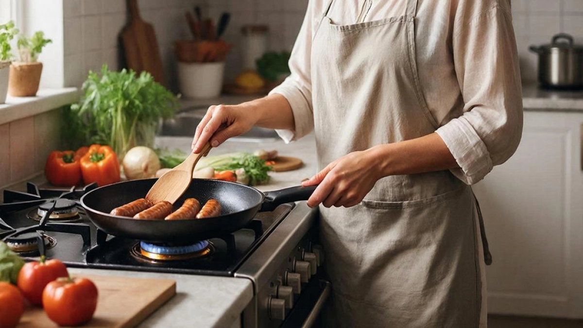 Почему нельзя жарить сосиски на подсолнечном масле: запомните раз и навсегда