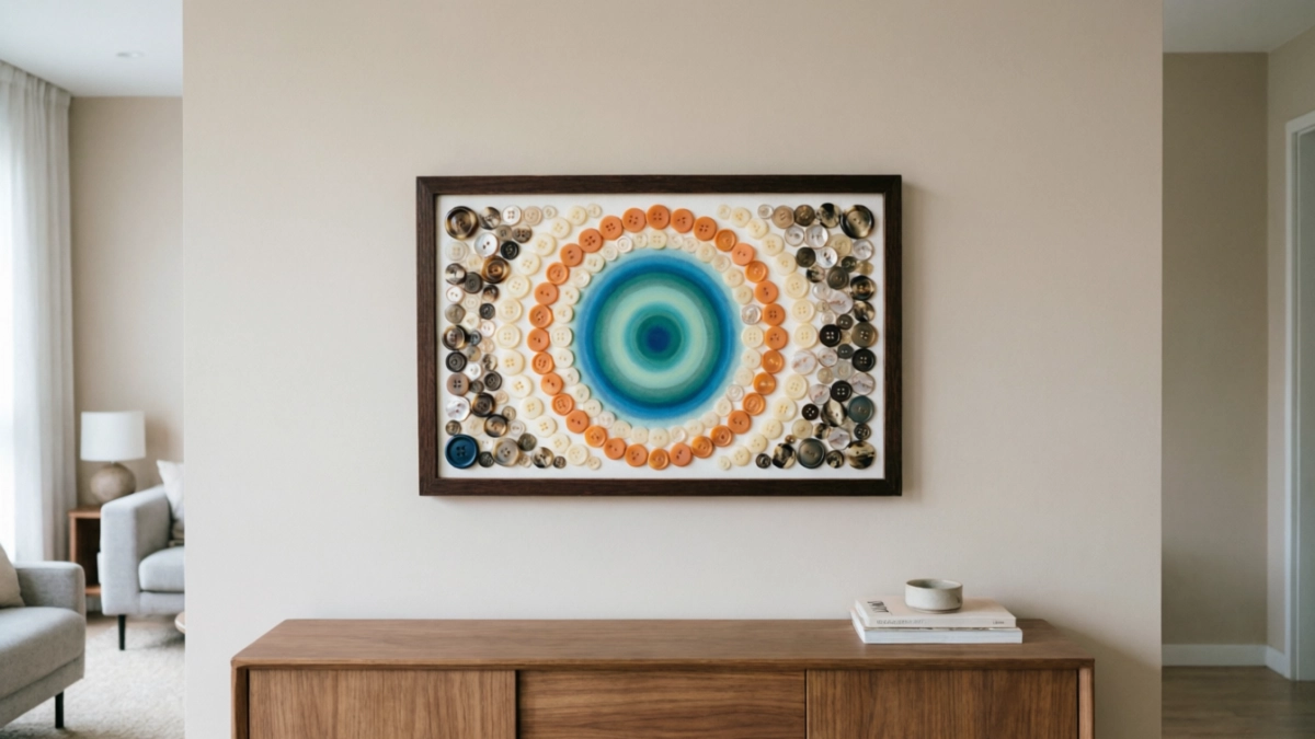 Запасные пуговицы от одежды больше не выбрасываю: делаю из них яркий декор для дома – просто и со вкусом