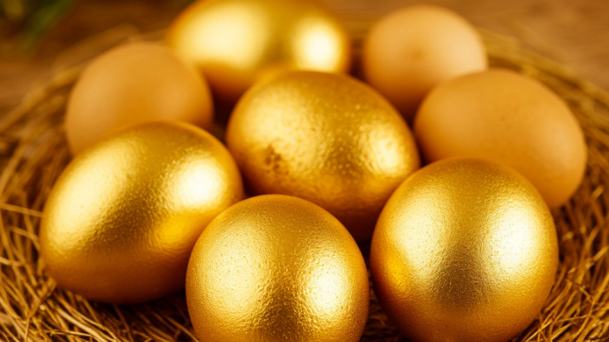 Роскошный декор из сокровищницы — главный тренд 2026: как сделать бронзовые яйца дома