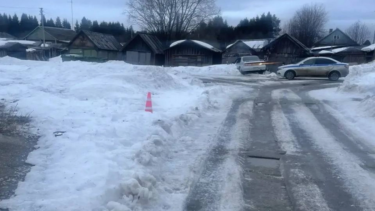 В Коми пьяный водитель-рецидивист сбил пенсионера и врезался в бруствер