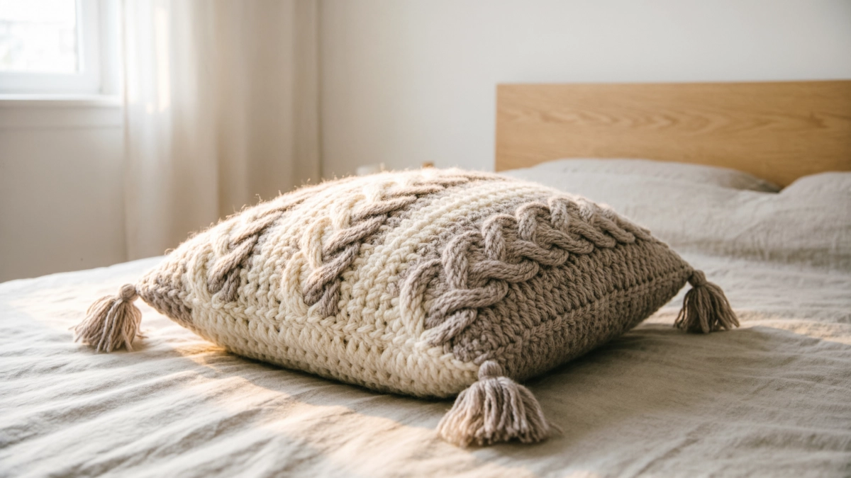 Остатки пряжи теперь не пылятся в шкафу: научилась делать из них бельё и украшения для дома – рассказываю, как