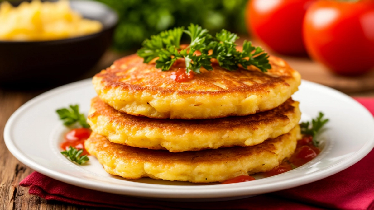 Картофельные лепешки с чесночным ароматом — уже наше семейное коронное блюдо. Нежнее драников и готовятся проще простого