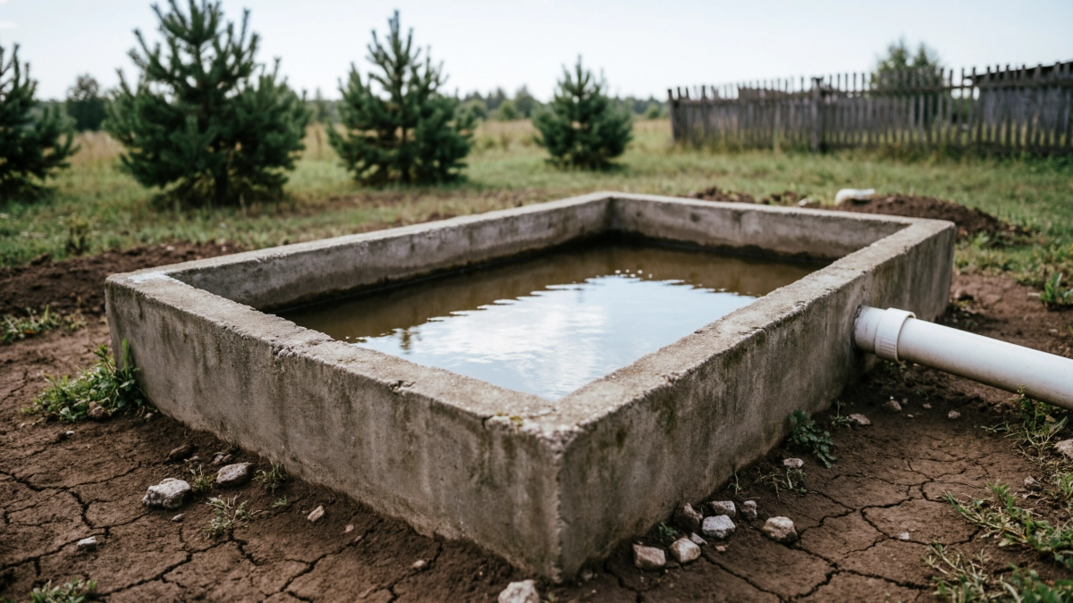 Залил ведро в в начале апреля — и выгребная яма не переполняется: от ила не останется следа — откачка не требуется годами 