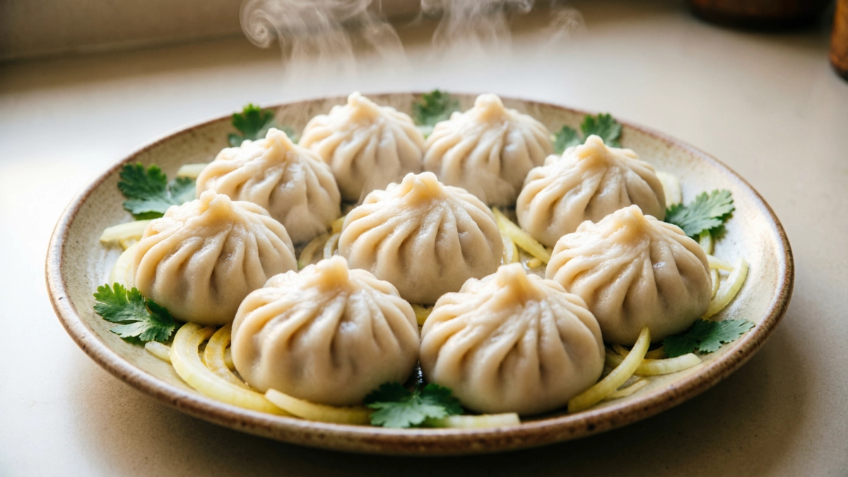 Такое тесто для мантов не рвется и не липнет — идеальный рецепт, который мне подсказала соседка казашка