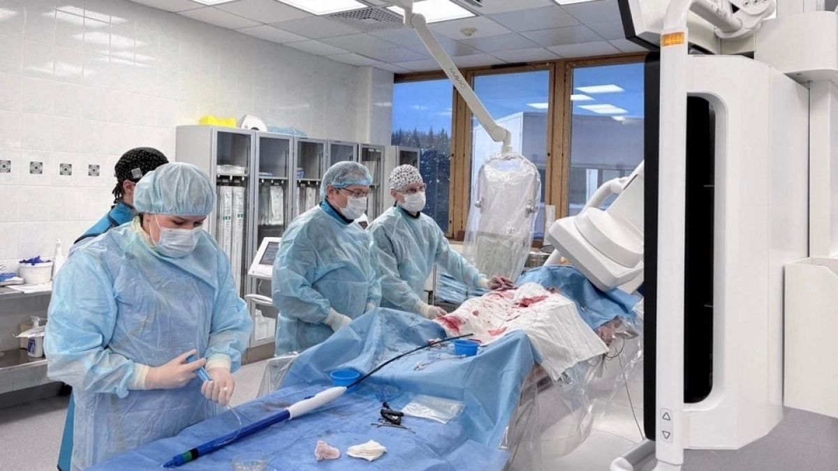 Врачи в Коми спасли 52-летнего пациента методом стентирования