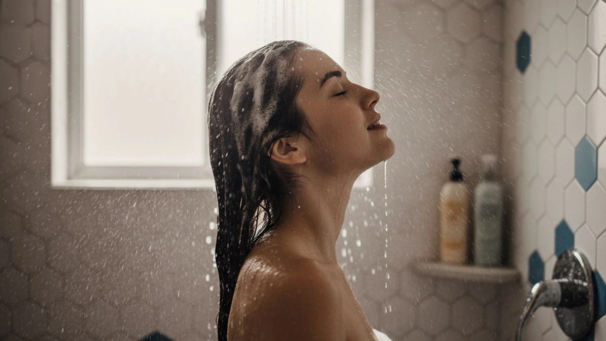 3 капли в шампунь - волосы остаются чистыми 5 дней: и даже под шапкой