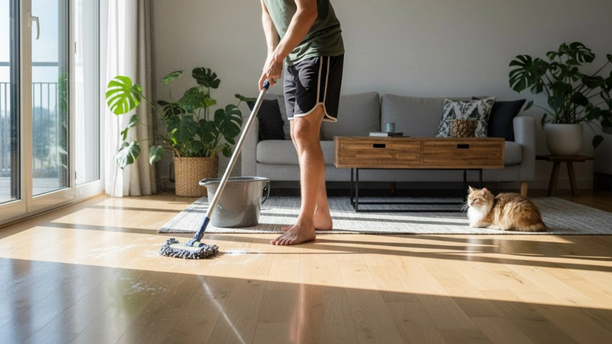 Начала мыть полы соленой водой — и вся семья заметила перемены: для чего добавлять соль в воду при уборке