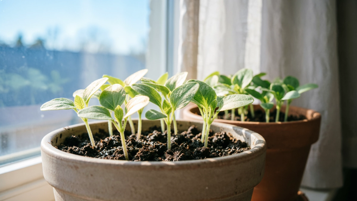 Рулон фольги за 50 рублей делает рассаду в 2 раза толще — проверил на своих помидорах