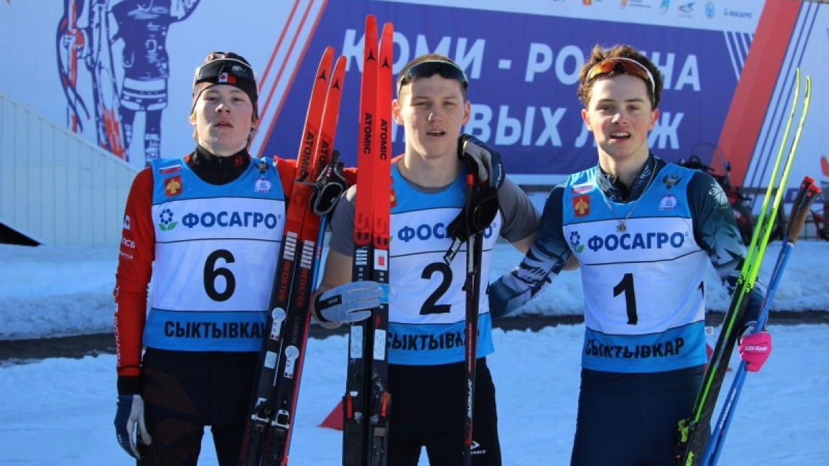 Золото на домашней трассе: лыжник из Коми Виктор Соколов выиграл спринт на всероссийских соревнованиях имени Раисы Сметаниной