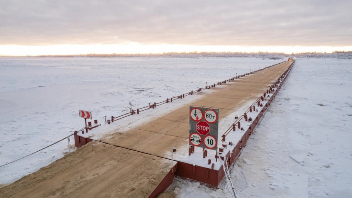Трассу Ухта — Вуктыл перекроют из-за демонтажа моста через Печору
