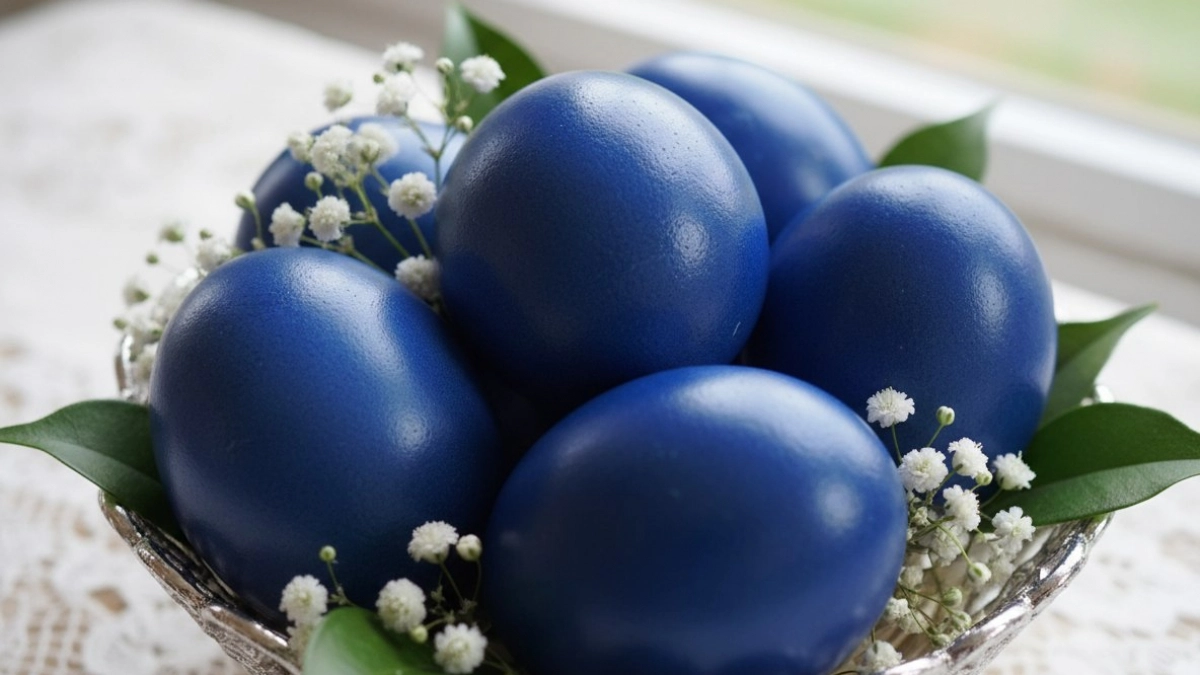 Красим яйца на Пасху: способ, который даёт цвет ярче сапфиров — и никакой свеклы