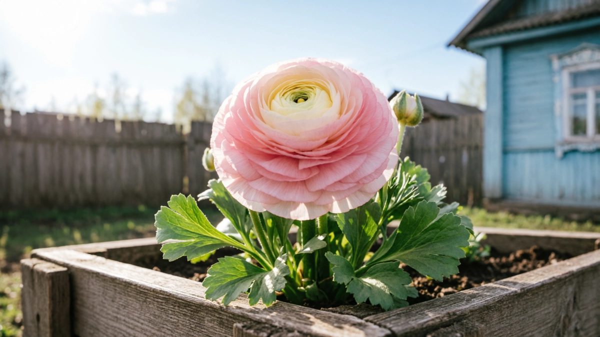Этот цветок превращает пустую клумбу в яркий ковёр: бутон розы на паучьих лапках