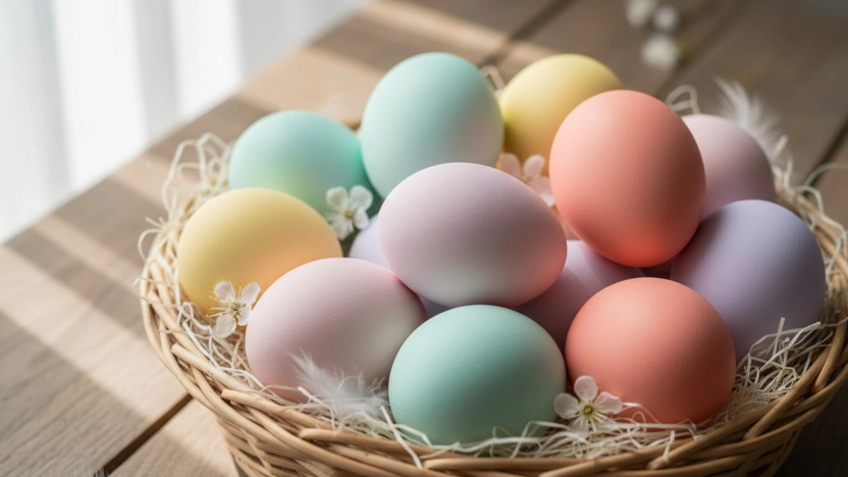 Пасхальные яйца без красителей: красим овощами — получается нежно и по-весеннему
