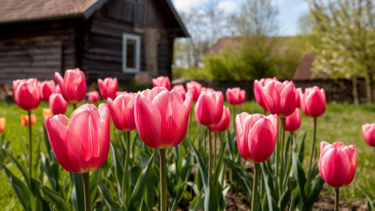 Секрет шикарных тюльпанов: 2 ложки на клумбу в апреле — цветут ярко и долго, как на французских полях