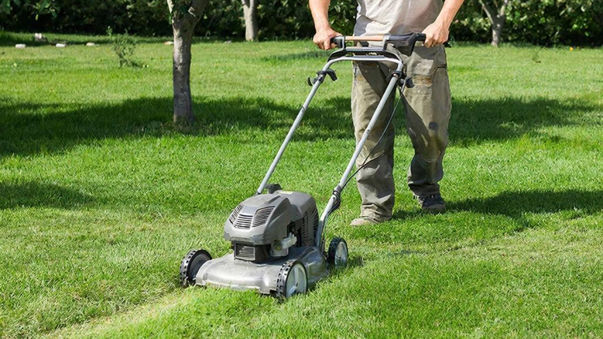 Теперь кошу траву и слёзы счастья утираю: что я придумал вместо триммера - никакой маеты с леской и дисками