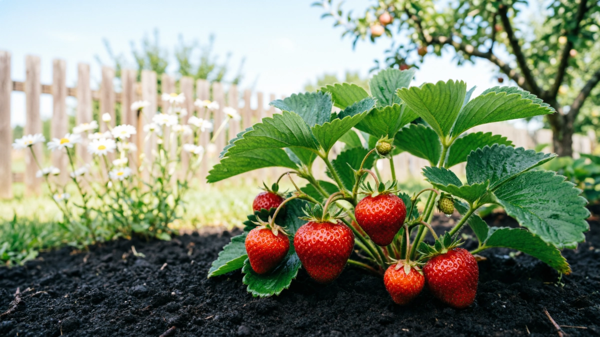 Первая подкормка клубники весной-2026: вносим 2 ложки этого удобрения, чтобы ягоды были сахарными
