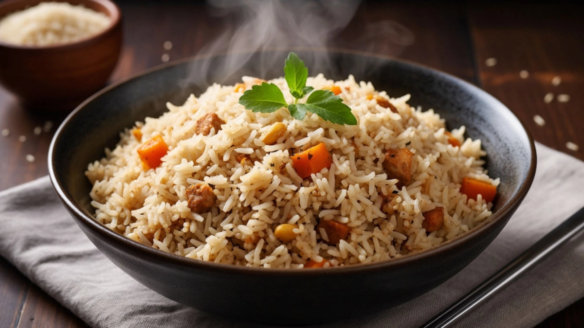 50 минут — и у вас самый вкусный ужин на столе: сливочный рис, нежная курочка и овощи. Вкус как в ресторане