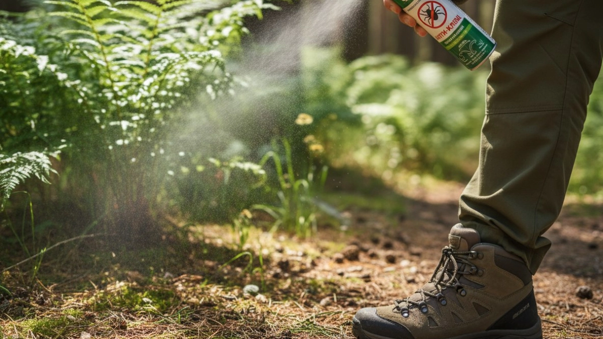 2 пшика на одежду — клещи умчатся как угорелые: вредные репелленты больше не использую