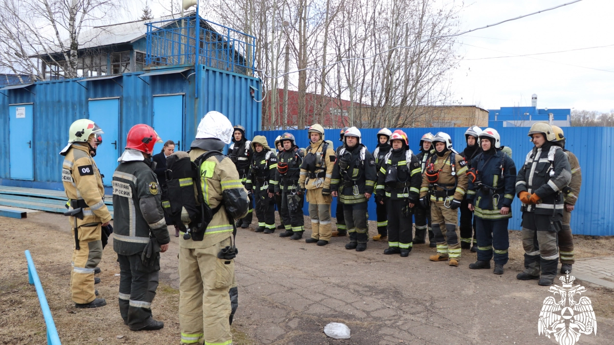 В столице Коми состоялись тактические учения спасателей