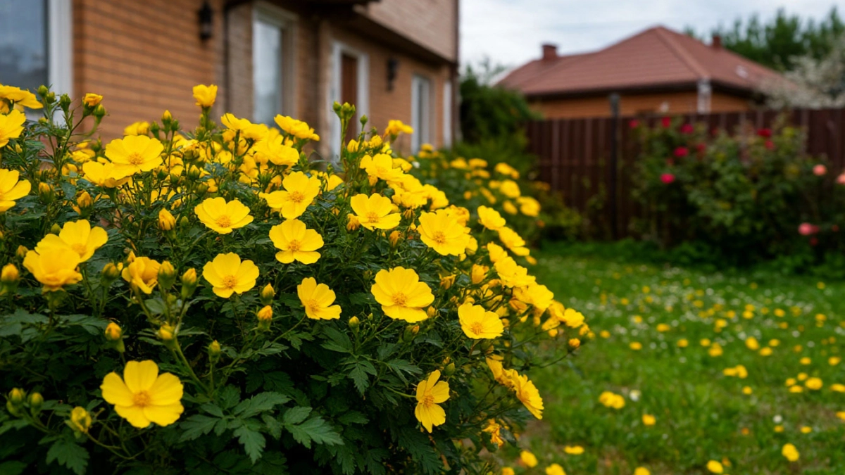 Золотое облако цветов: кустарник, который цветёт всё лето - и абсолютно неприхотлив
