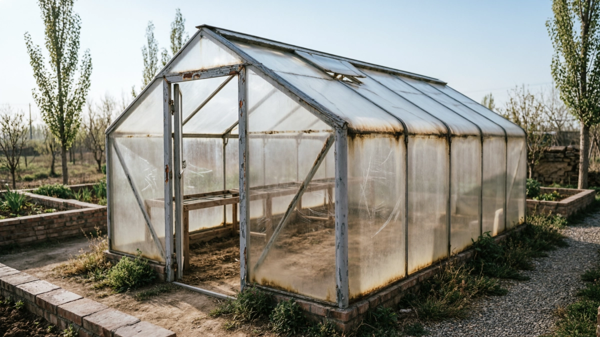Теплицу из поликарбоната можно утилизировать: этот материал в разы прочнее и в 10 раз дешевле