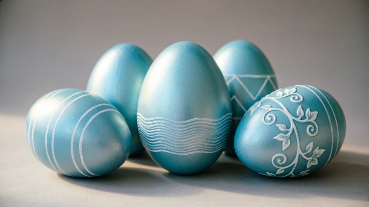 Не крашу яйца шелухой, а делаю небесно-голубые с помощью капусты — эстетичнее некуда