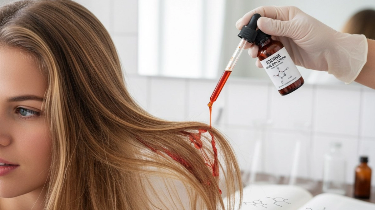 5 капель в литр воды - густая и блестящая шевелюра обеспечена. Никакой седины за копейки