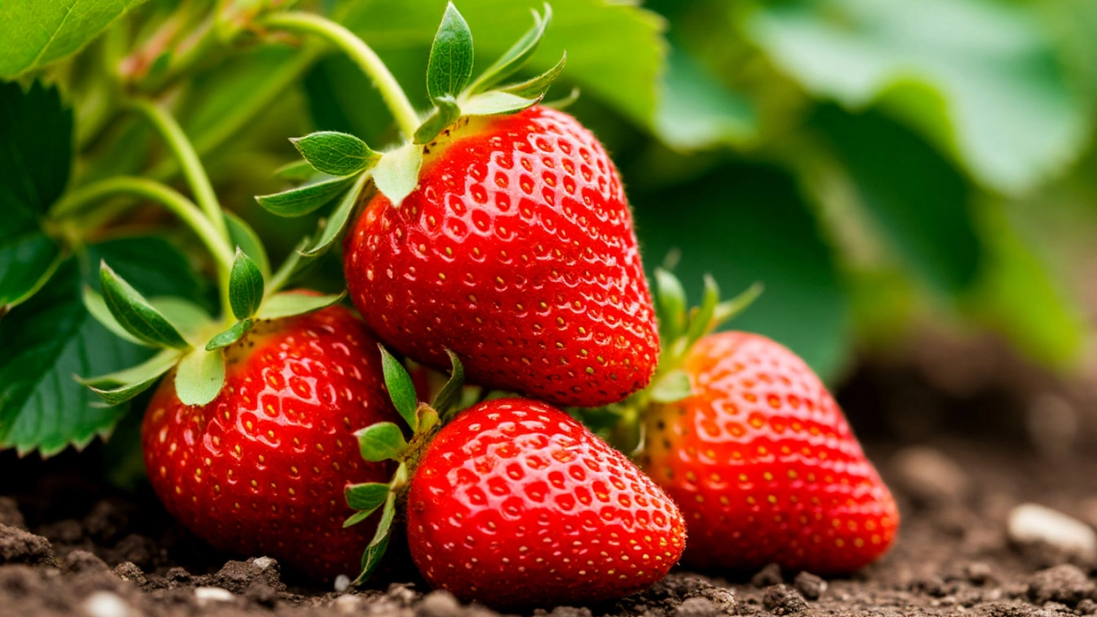 Заправка для клубники: 1 кг порошка в апреле - и кусты завалены крупной и сладкой ягодой