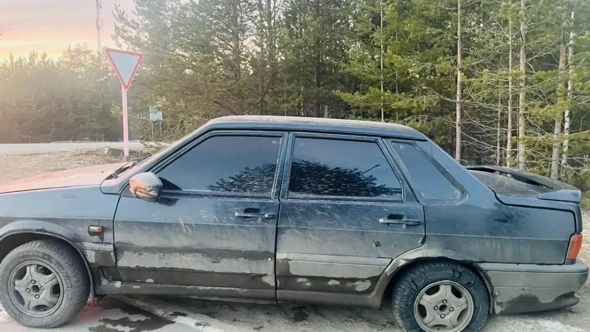 В Коми задержали 17-летнего водителя без прав за рулем легковушки