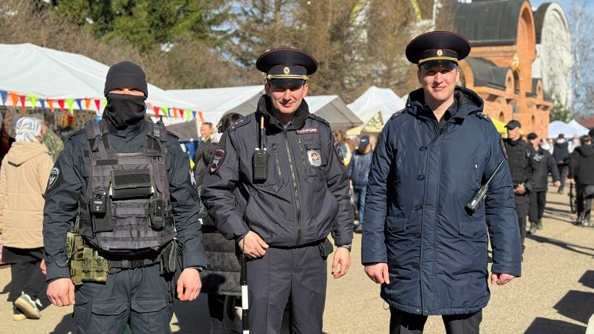 Росгвардия обеспечила безопасность на пасхальных богослужениях в Коми